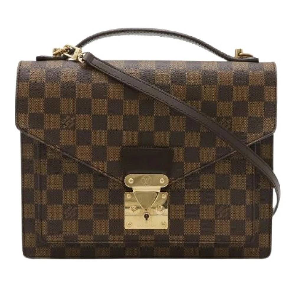 Louis Vuitton Vintage - Pre-owned Monceau Damier 2way-väska Vintage - Dam - ONE Size -
