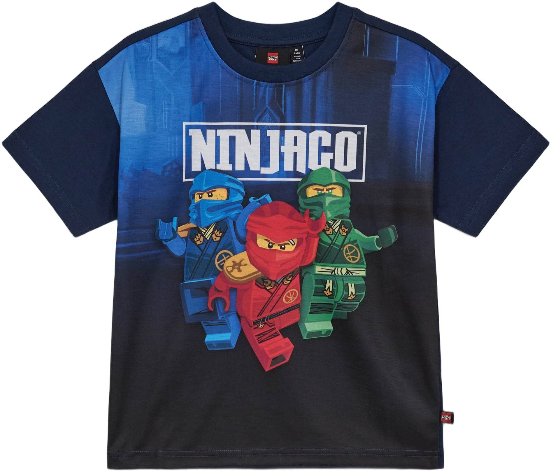 LEGO kidswear/LEGO børnetøj Lwtaffy 623 T-shirt S/S. Str 98 cm - Blå Kortærmede T-shirts hos Magasin.