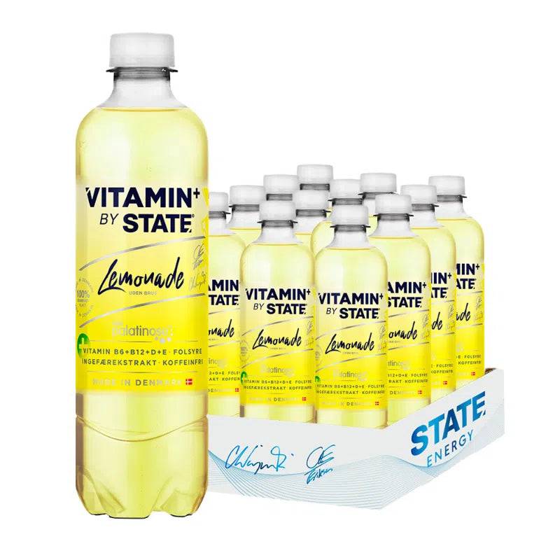 STATE Zero Vitamin - Lemonade (12x 500ml) - Sportsdrik