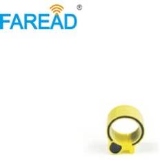 X100 st 18mm rfid tk4100 chip 125 khz rfid fottagring för kycklinganka gås id-märkning