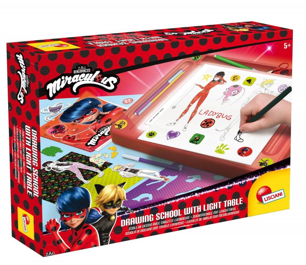 Ladybug Tegneskole med lys