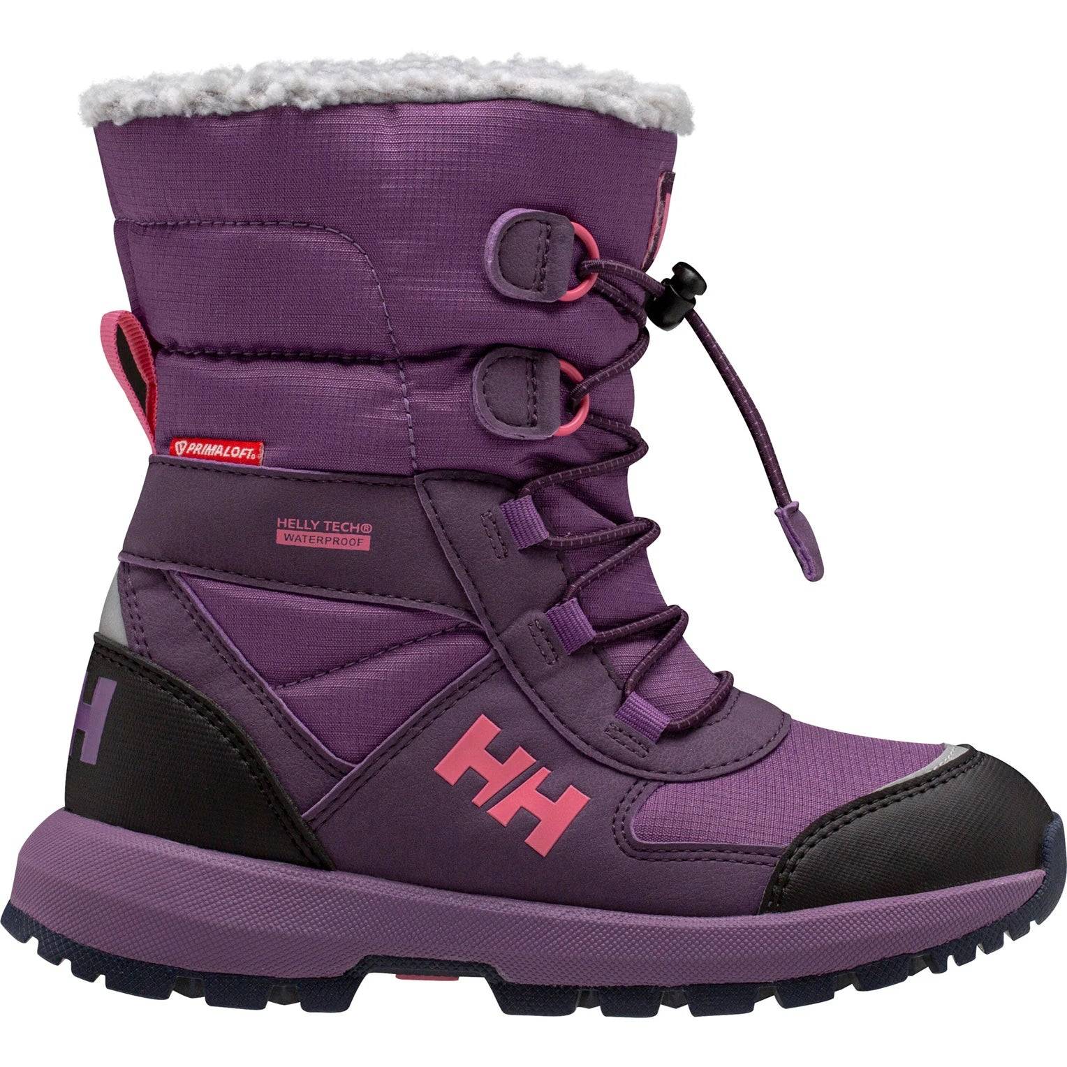 Helly Hansen Juniors' and Kids' Silverton Winter Boots Vinterstøvler Børn - Crushed Grape - Crushed Grape / 28