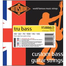 Rotosound RS886LD Blk. Nylon Flatw, 6 Str 50-135