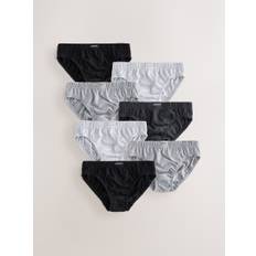 Next Monochrome 100% Cotton Briefs 7 Pack (1.5-16yrs)