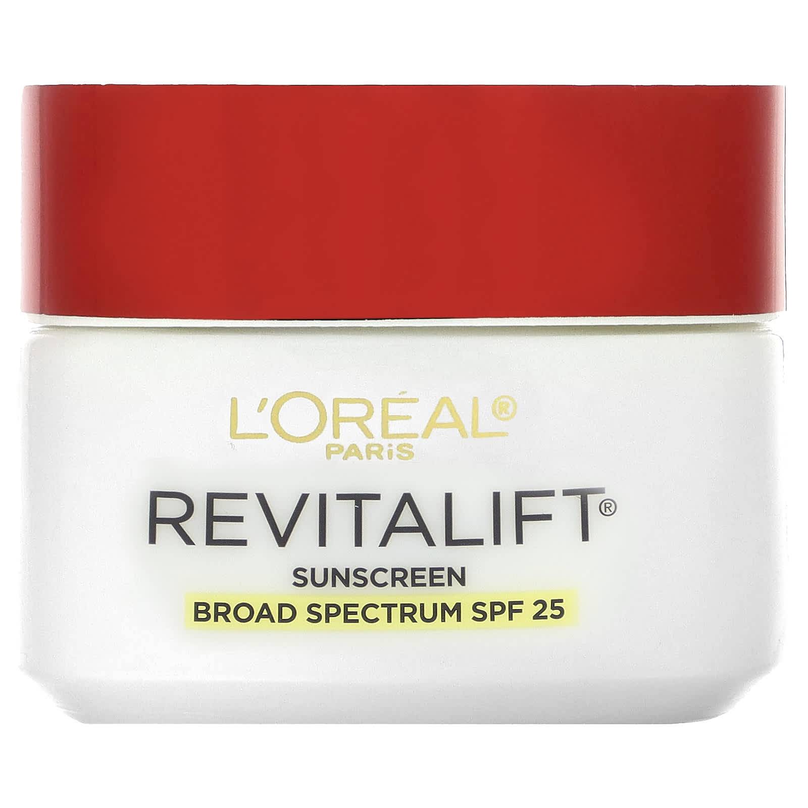 L'Oréal, Revitalift Anti-Winkle + Firming, Moisturizer, SPF 25, 1.7 oz (48 g)