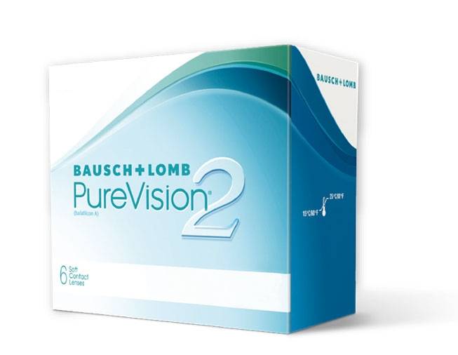 PureVision 2 HD - Lenti a contatto mensili (6 lenti)
