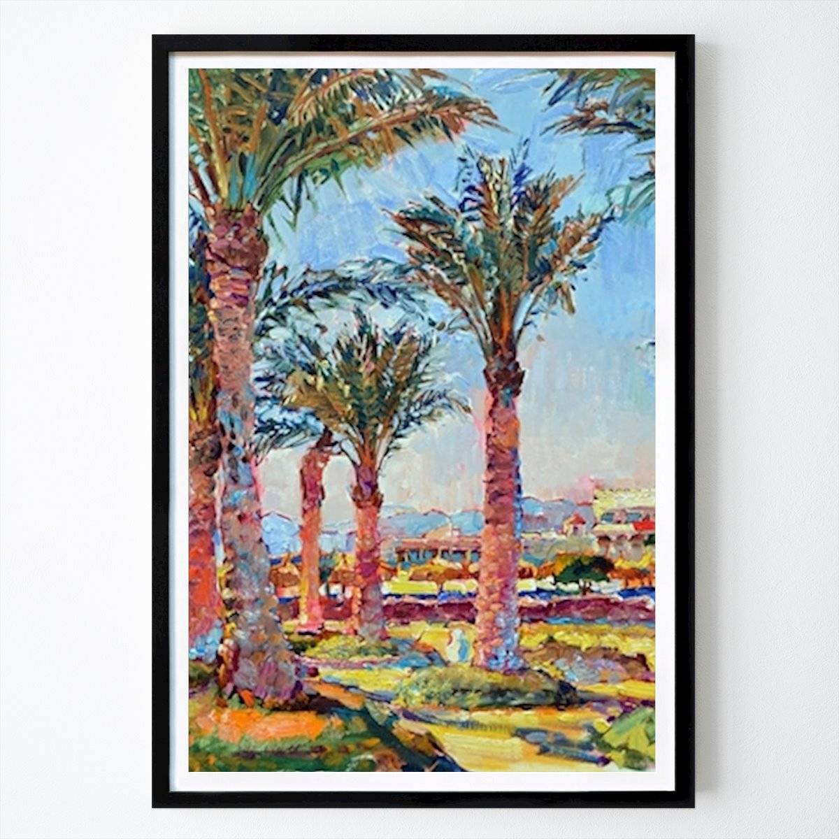 Palm Oasis Färger - Poster av Andrii Kutsachenko - Natur