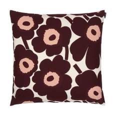 Marimekko Pieni Unikko Vinröd Kuddfodral