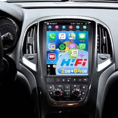 Hikity - Android 13 Bilradio för Opel Astra J Buick Excelle GT med trådlös Carplay Android Car GPS Navi Radio med 9,7 tums pekskärm WiFi FM BT Backkamera