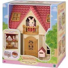 Sylvanian Families – Starter Hus med Rødt Tag