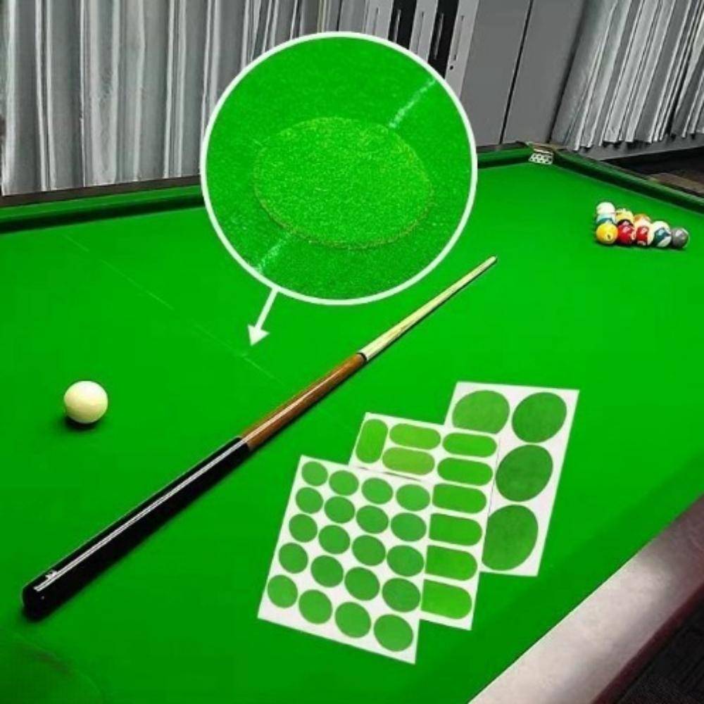 Biljard Pool Reparationsdekaler Markeringsprickar Biljardduk Reparation Snookerlapp Precision Snooker Markeringsprickar Poolbord Filttyg green