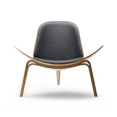 Carl Hansen & Søn CH07 Skalstolen Læder