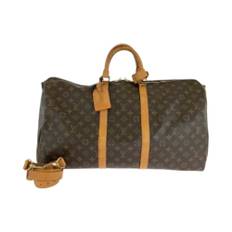 Louis Vuitton Vintage, Pre-owned, Dame, Brun, ONE SIZE, Uld, Pre-owned canvas tasker