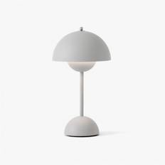 Andtradition Flowerpot VP9 Portable Bordslampa Matt Light Grey