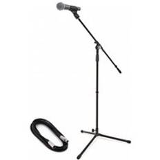 Shure Beta 58A med mikrofonstativ