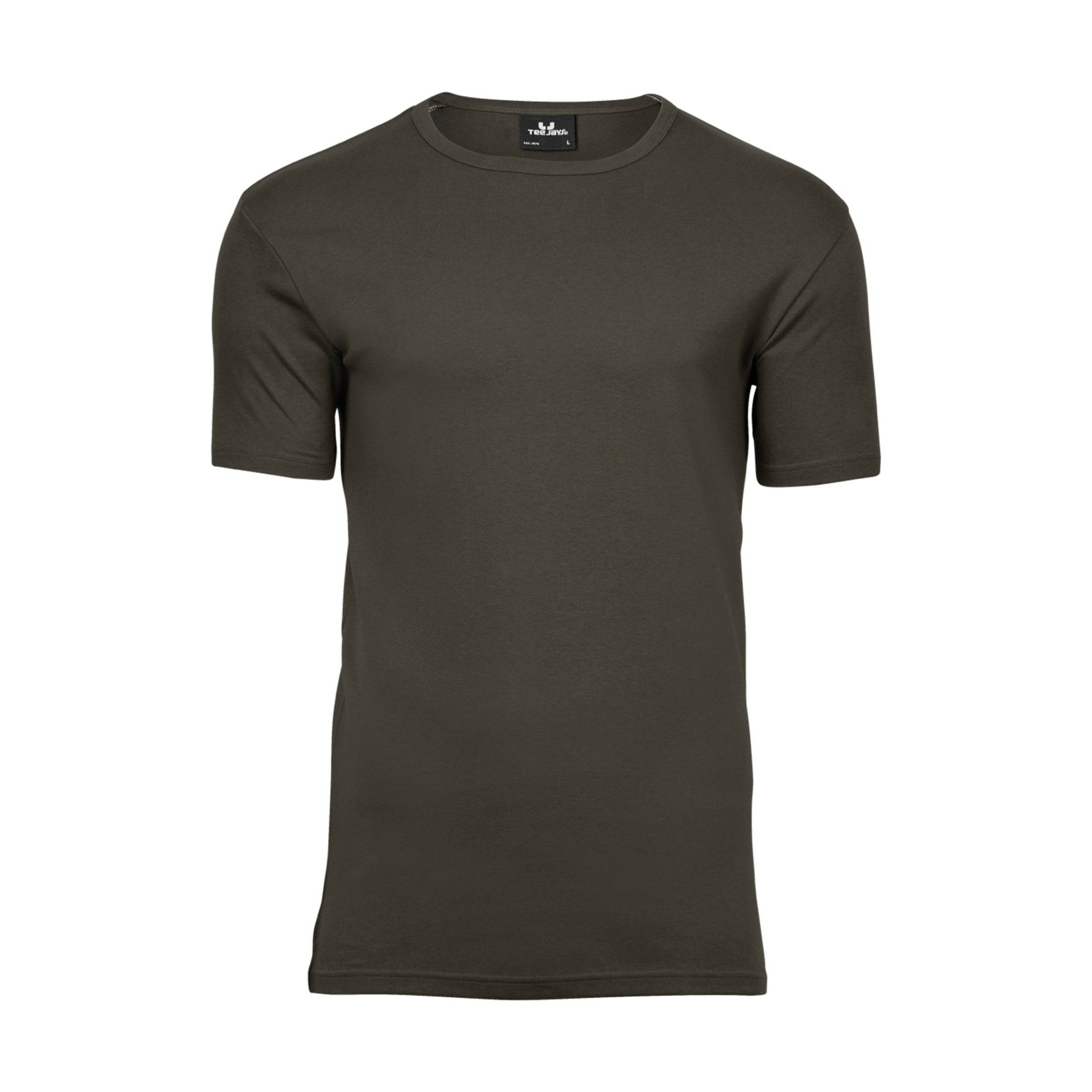 Tee Jays Interlock TeeDARK OLIVE / S