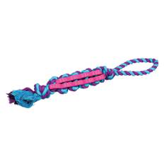 Denta Fun twisted stick, rope with natural rubber, 4 cm/37 c