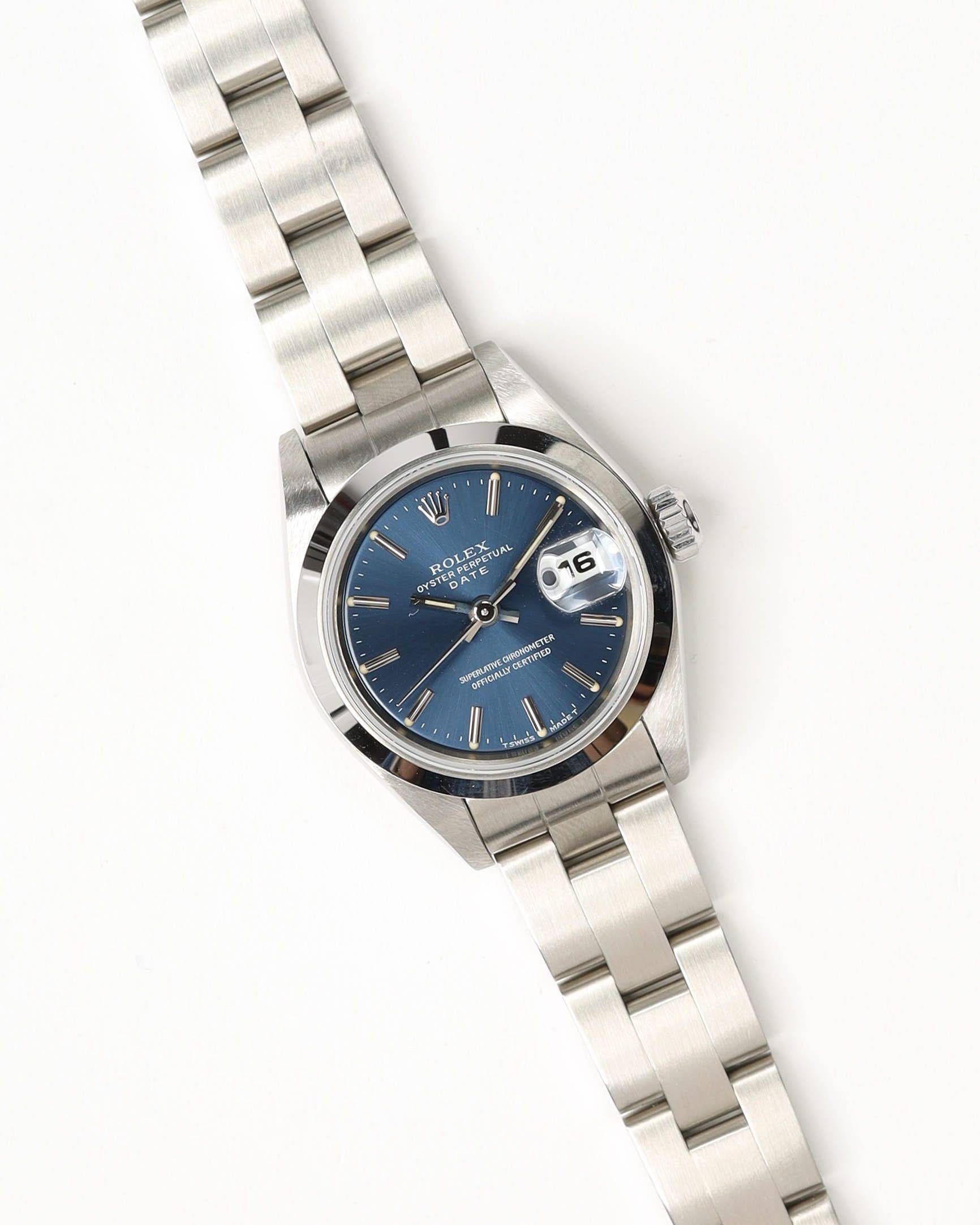 Rolex Lady-Oyster Perpetual Date 26mm Ref 69160 1997 Watch (One Size)