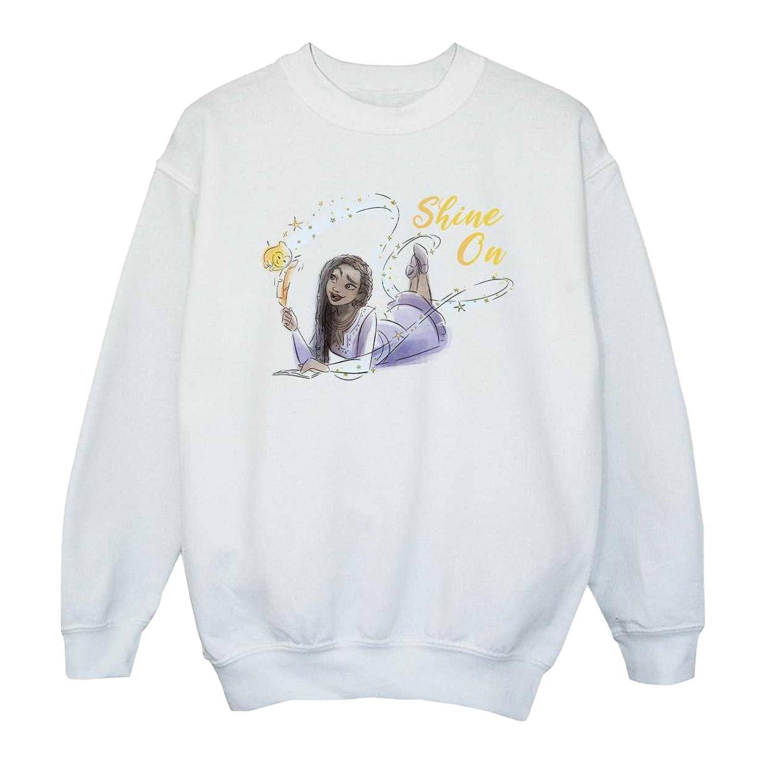 Wish Girls Shine On Asha Lying Sweatshirt 9-11 Years