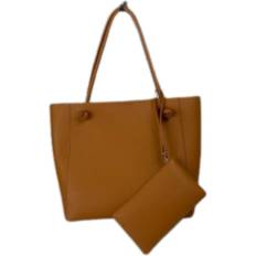 Tote Bag Hit Tote Bag L Camel [Full Tuck] 7M4-1168/CA