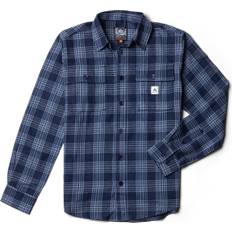 Garphyttan Men's Garden Flanell Navy Comb, XXL