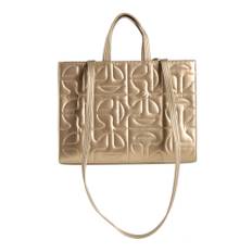 Handbag - Gold - --