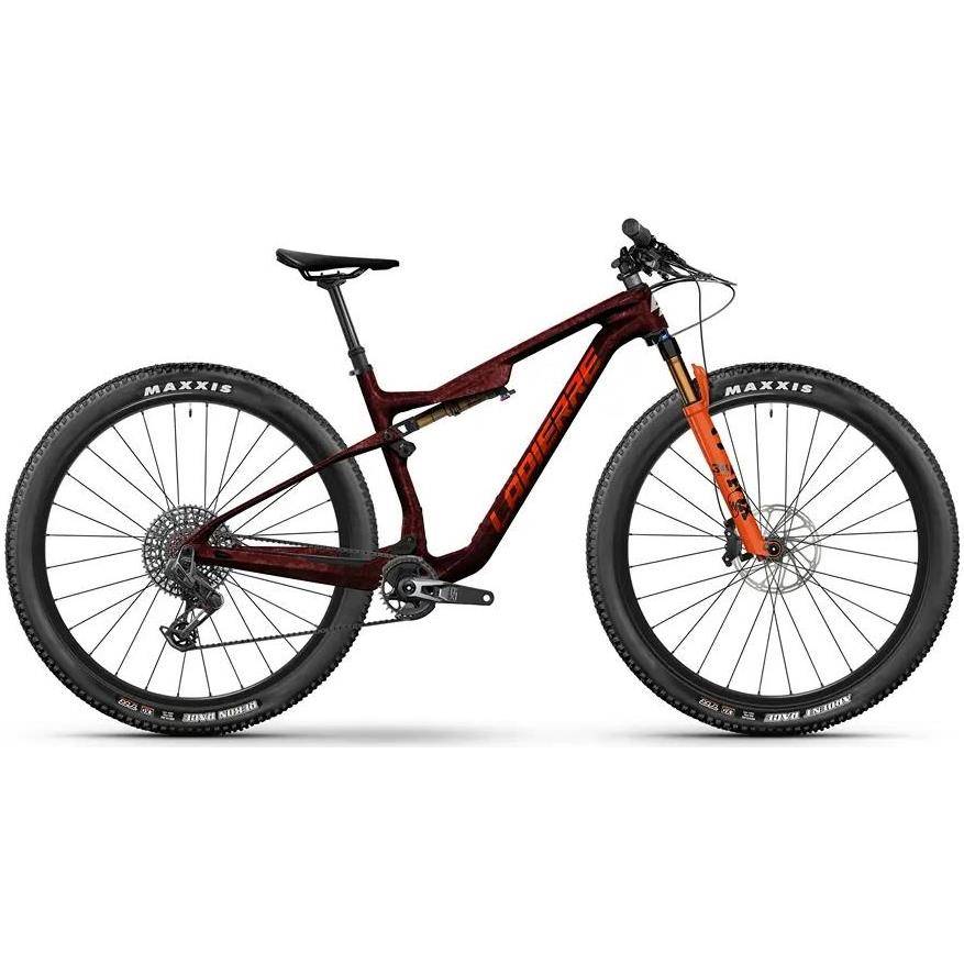 Heldämpad MTB Lapierre XRM 10.9 Translucent Carmin Glossy M - Röd ( )