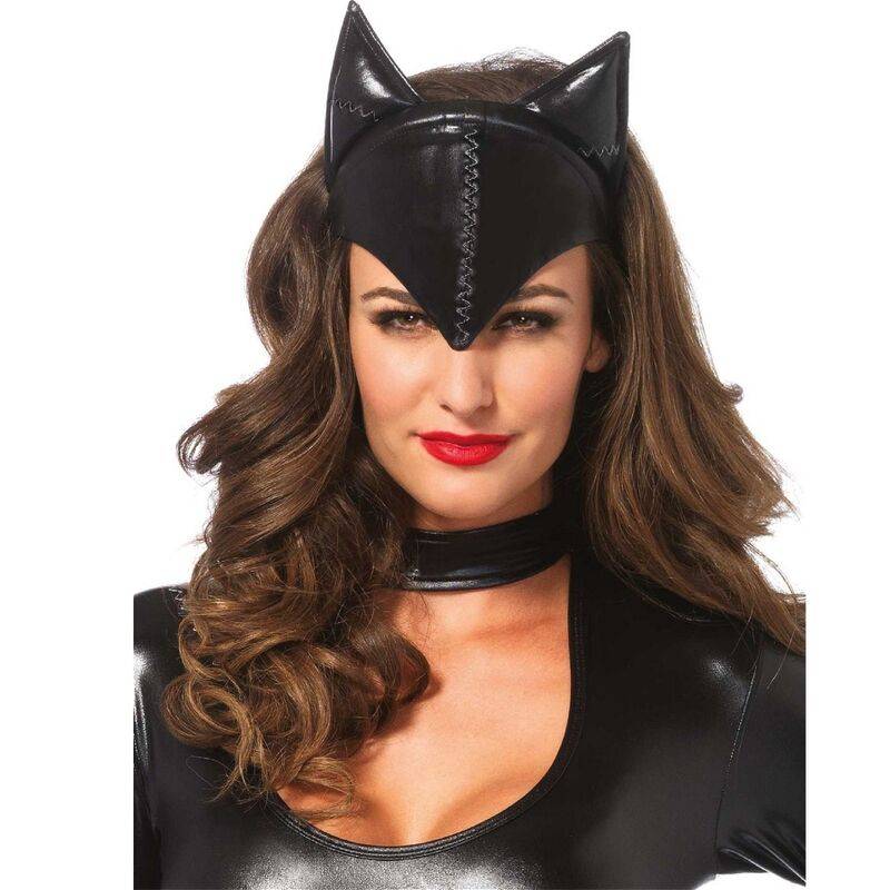 Leg Avenue Accessories Leg Avenue - Cat Woman Mask Black