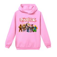 Roblox hættetrøje til børn Outerwear Pullover Sweatshirt pink 130cm