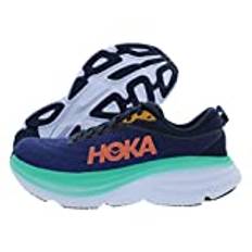 HOKA ONE ONE Bondi 8 Womens Shoes Size 6.5, Color: Outer Space/Bellwether Blue