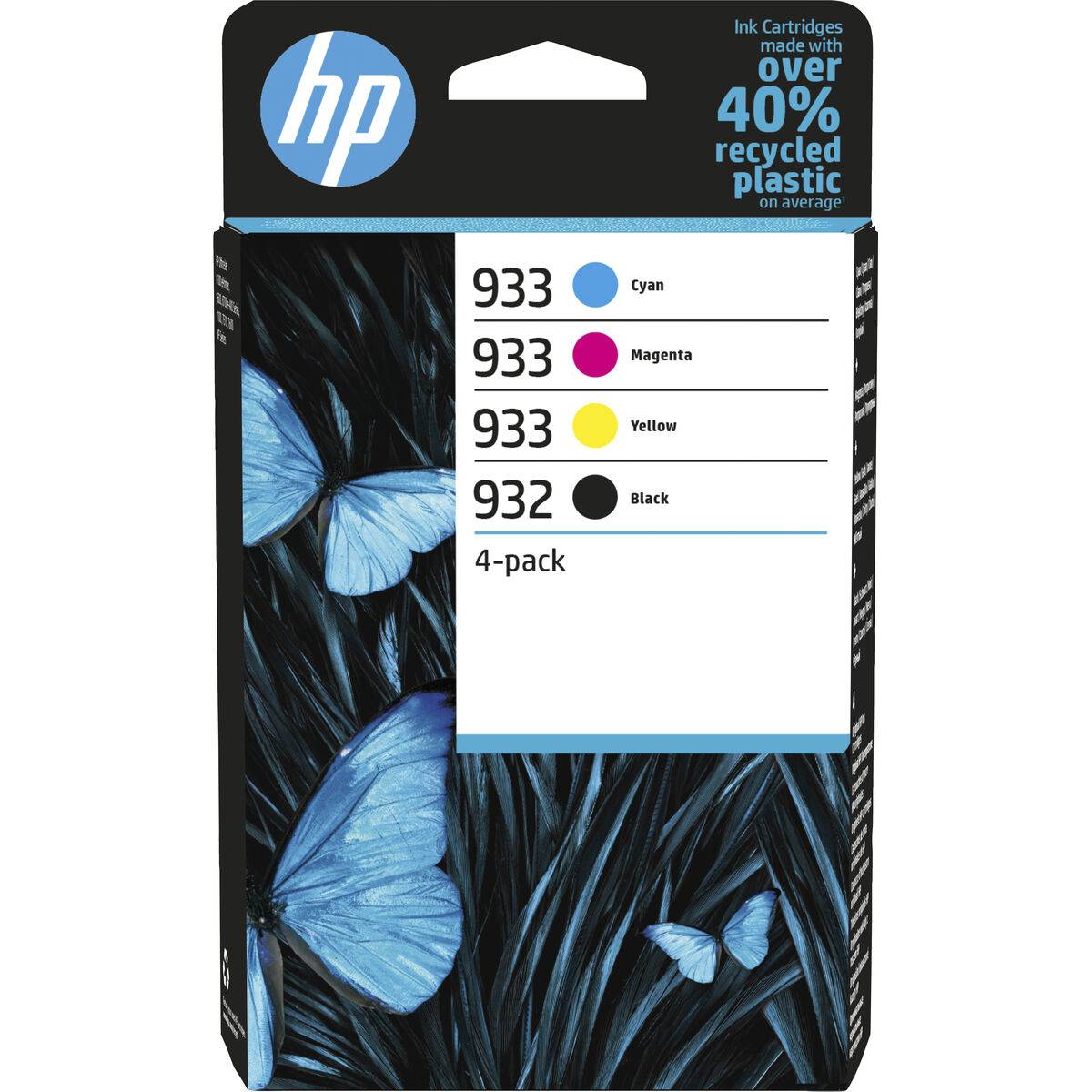 HP Original Bläckpatron 6ZC71AE - Gul, Svart, Cyan, Magenta