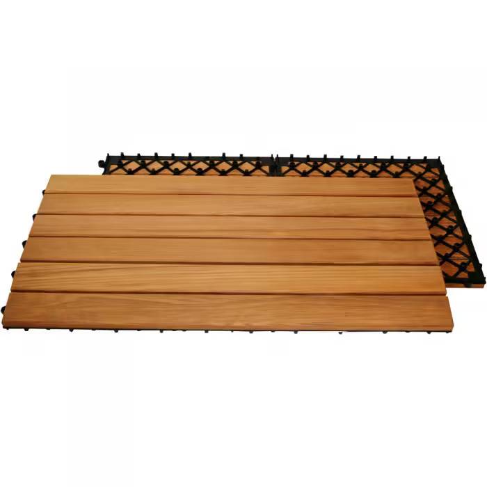 Trall Teak Deltaplattan 30×60 Typ D Höger
