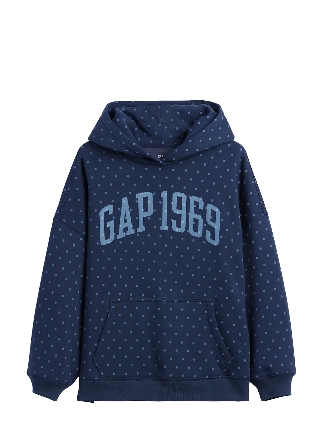 GAP Kids Vintagesoft Oversized Logo Hoodie | Navy | 164/176