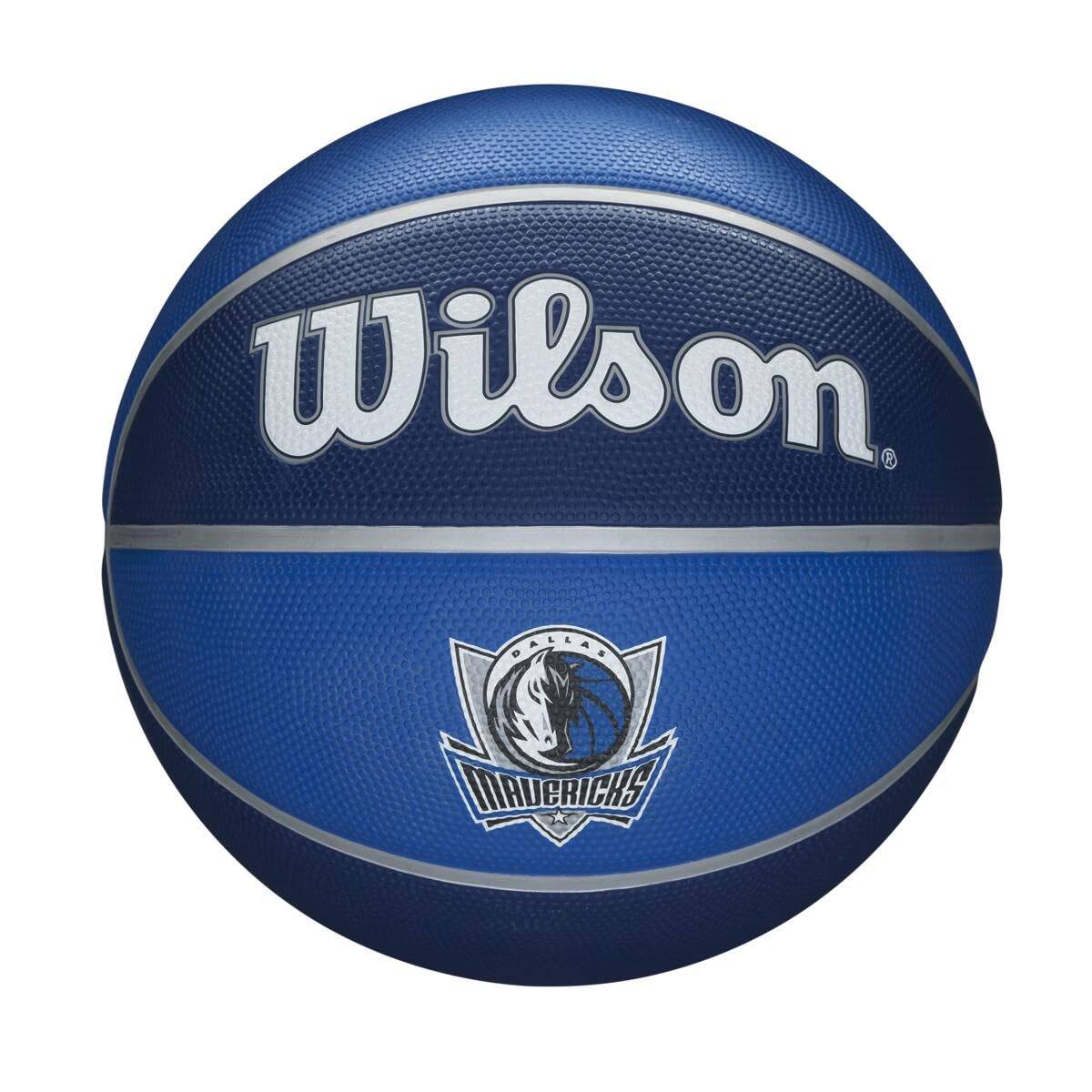 Wilson NBA Team Tribute Basketbol Storlek 7 Dallas Mavericks - - 29,5 tum,