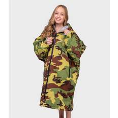 Dryrobe Advance KIDS Long Sleeve - Camo/Grey