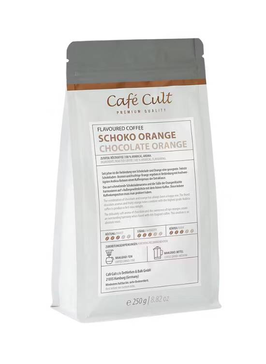 Café Cult Smaksatt kaffe Chocolate Orange kaffebönor 250g