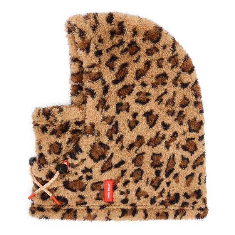 Hello Hossy Warmy Leopard - Stormhuva - Børn Leopard 6 år