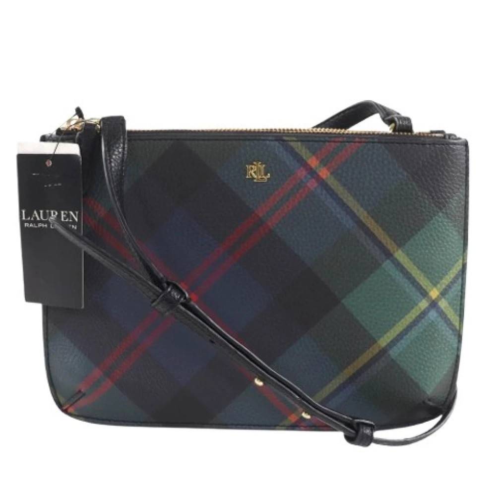 Ralph Lauren Pre-owned, Vintage , Dam, ONE Size, Läder, Pre-owned Axelremsväska i syntetiskt läder