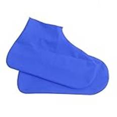 HappyFit Waterproof Shoe Covers Anti Slip Lightweight Bekväma regnskor för vuxna för utomhusresor (Blå)