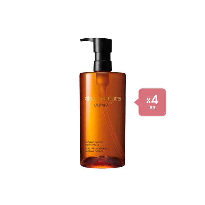 Shu Uemura Ultime8 Sublime Beauty Cleansing Oil - 450ml (4ea) Set - black