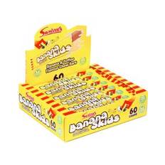 60 st Swizzels Banana Skids 1kg - Hel låda