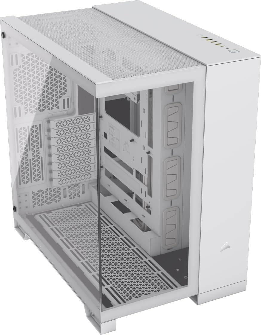 CORSAIR 6500X Dual Chamber PC Case White Mid-Tower Mid-tower CC-9011258-WW vit