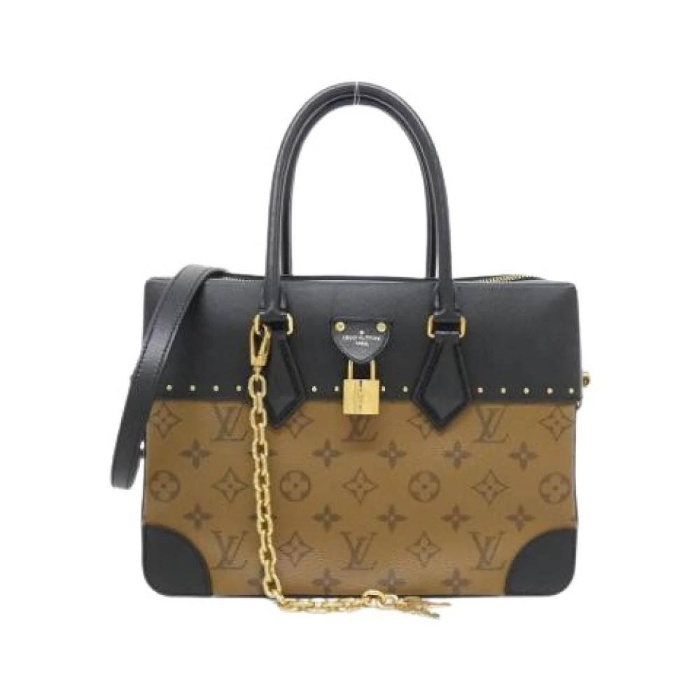 Louis Vuitton Vintage Pre-owned Håndtaske - Vintage - Dame - Flerfarvet - ONE SIZE - Tyl