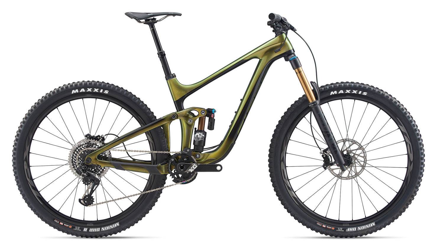 Giant Reign Advanced Pro 29 0 2020 - SRAM X01 Eagle AXS 1x12sp - Giant TRX-0 29 - 018 / s / chameleon saturn