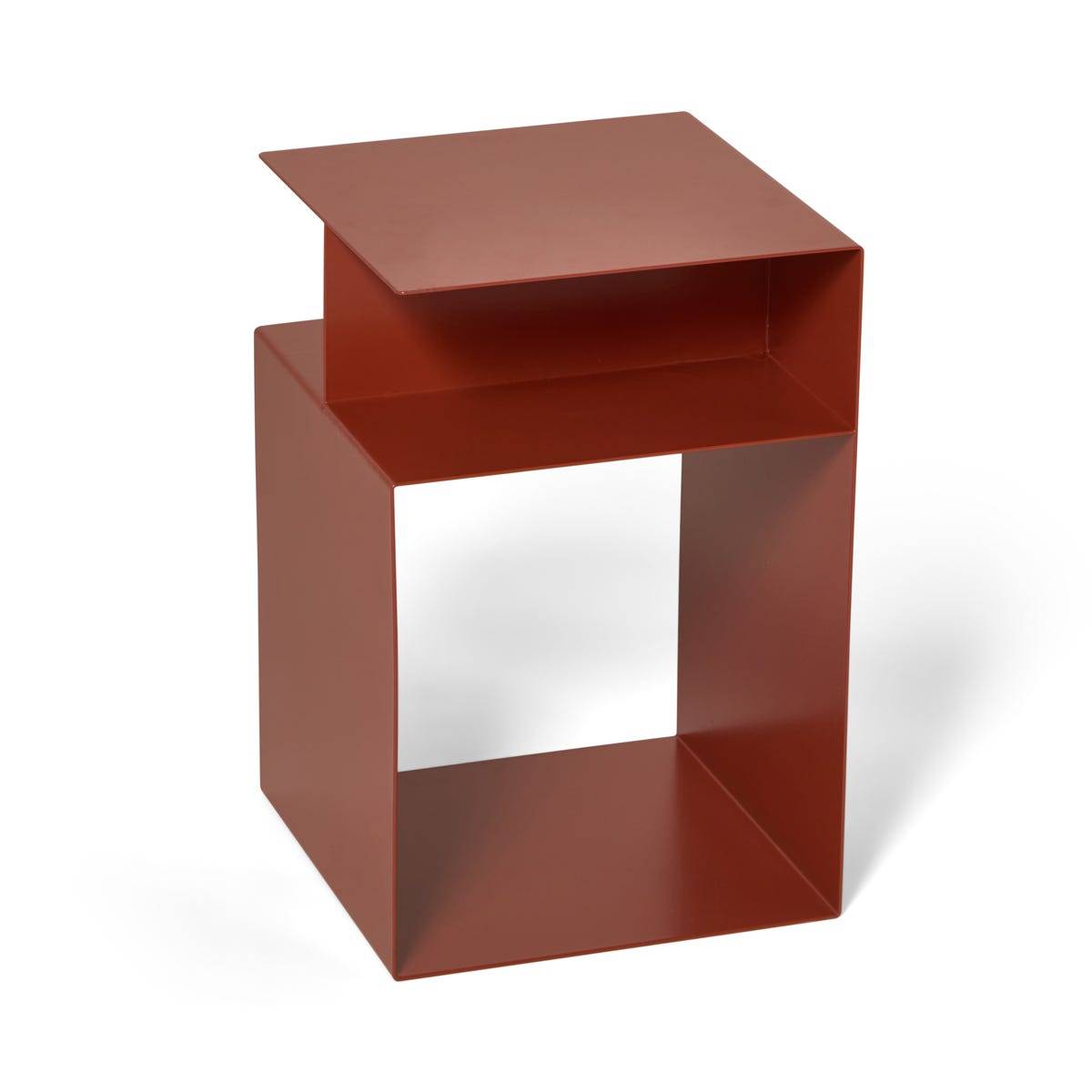 Sidobord Metall 45x30cm Roströd