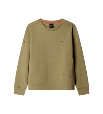 Hackett London för pojkar. HK5800066 Hs Essential sweatshirt grön (3Años= 97cm), Casual, Bomull, Lång ärm, barnmode