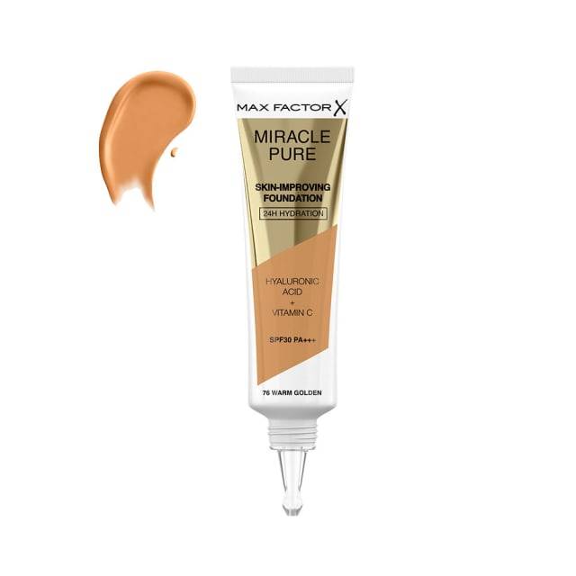 Max Factor Miracle Pure Foundation Unisex Beige 30