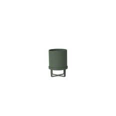 Ferm Living Bau Pot, Vælg farve Dark Green, Størrelse Small