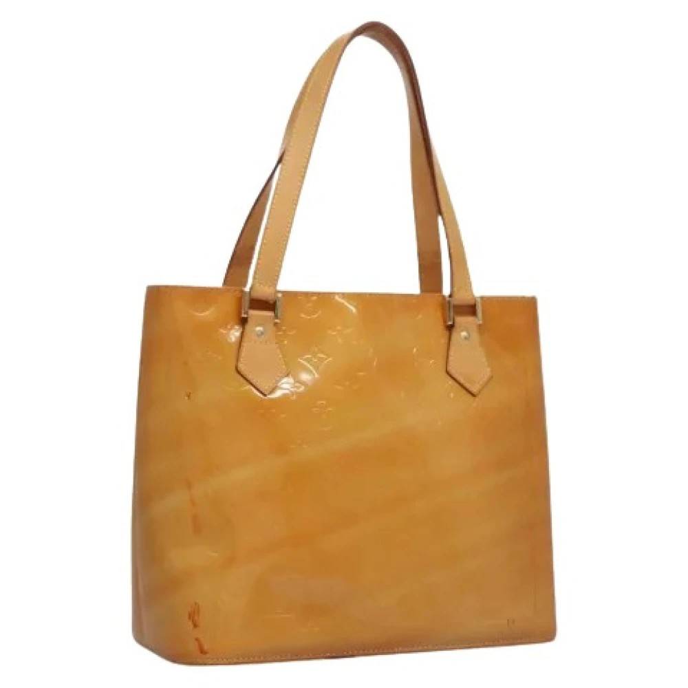 Louis Vuitton Vintage Pre-owned Vintage Tote Bag - Vintage - Dame - Gul - ONE SIZE - Læder