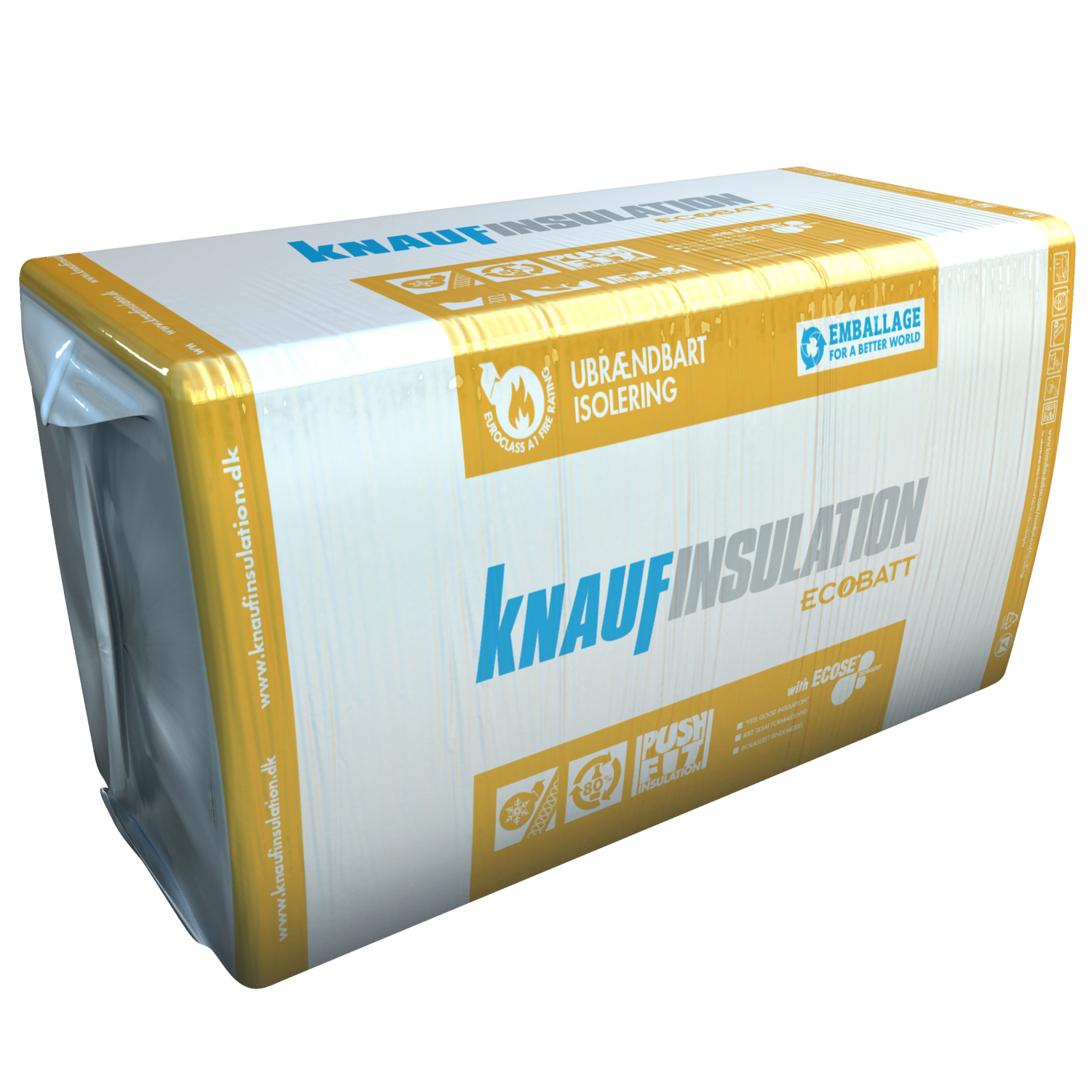 Knauf EcoBatt 34 insulation murfilt 190x267x1250 mm